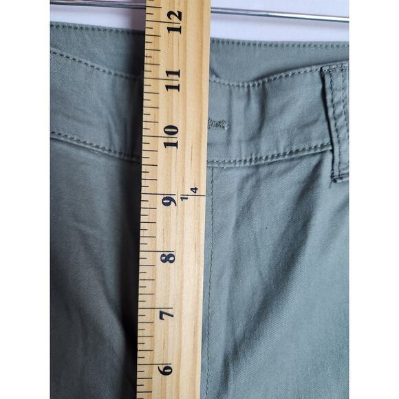 GAP Girlfriend Khaki Olive Green sz 8 womens Careerwear workwear uniform - Picture 10 of 11